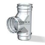 Тройник CORAX 90° AISI 430/0,8 d 130 - фото