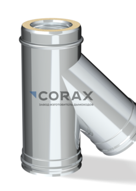 Сэндвич-тройник 135 CORAX 115x200 AISI 430 0,8/0,5