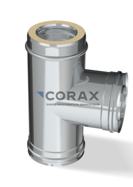 Сэндвич-тройник 90 CORAX 115x200 AISI 430 0,8/0,5 