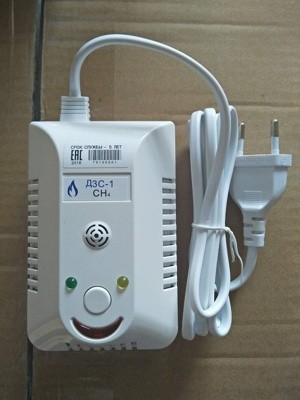Детектор загазованности CH4 (природный газ)